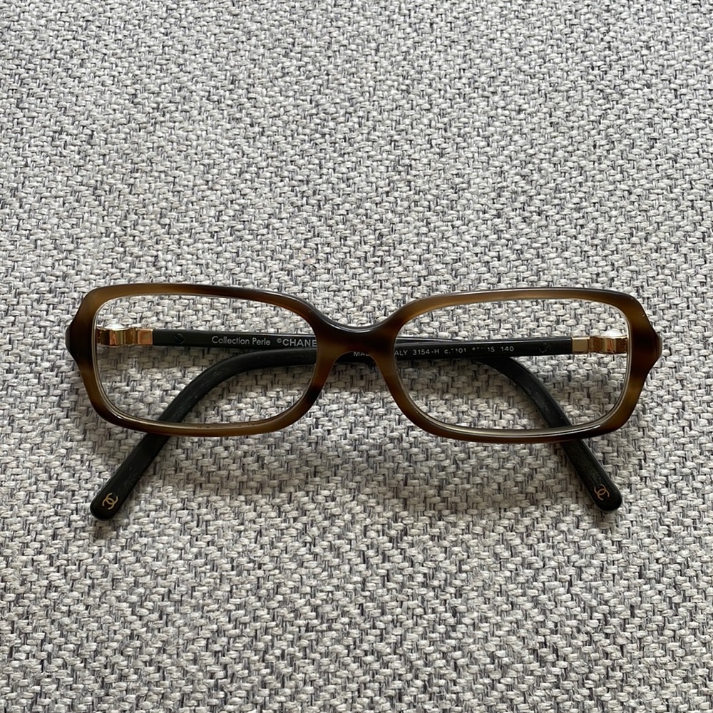Chanel tortoiseshell glasses